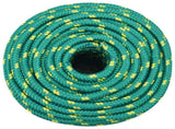 Multipurpose Utility Rope 12 mm 100 m Green PP 930 kg Max Load 3473257