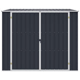 Garden Shed Anthracite 195x198x159 cm Galvanised Steel 46255