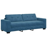 Sofa 3 pcs Blue Velvet 3324648