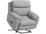 Power Lift Recliner Chair, Electric Lift Chair for Elderly, Overstuffed Linen Fabric Riser and T3398P341269