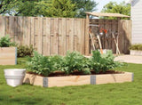 Garden Planter 150x100 cm Solid Wood Pine 3295411