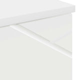 Bathroom Cabinet White 30 x 35 x 192 cm Engineered wood & Metal 883334