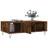 Coffee Table Smoked Oak 104x60x35 cm Engineered Wood 827089