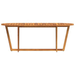 Garden Dining Table Oval 200x90x75 cm Solid Wood Acacia 4108137