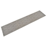 Kitchen Rug Washable Rhombus 60x300 cm Velvet 136566