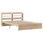 Bed Frame with Headboard without Mattress 120x200 cm 3306734