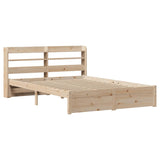 Bed Frame with Headboard without Mattress 120x200 cm 3306734