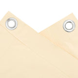 Balcony Privacy Screen Cream 1000x120 cm PVC 4005506