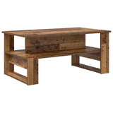 Coffee Table Old Wood 90 x 50 x 40 cm Engineered Wood 8000218