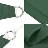 ZNTS Sunshade Sail Oxford Fabric Rectangular 3x5 m Dark Green 135487