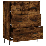 Sideboard Smoked Oak 69.5x34x90 cm Engineered Wood 827873