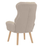 Armchair Light Grey 69 x 74 x 93 cm Sherpa Fabric 42001880