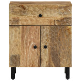 ZNTS Bedside Cabinet 50x33x60 cm Solid Wood Mango 356902