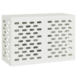 Air Conditioner Cover White 90 x 40 x 60 cm Steel 865891