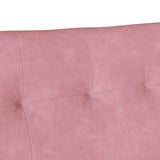 Chesterfield Bench Pink 112 x 65.5 x 75 cm Velvet 42019289