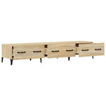 TV Cabinet Sonoma Oak 150x34,5x30 cm Engineered Wood 812648