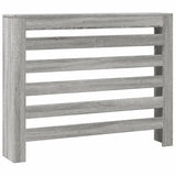 ZNTS Radiator Cover Grey Sonoma 104x20x82 cm Engineered Wood 852695