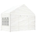 Gazebo with Roof White 15.61x4.08x3.22 m Polyethylene 3155491