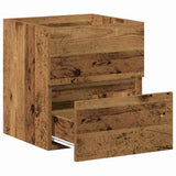 Bathroom Sink Cabinet with Drawer Old Wood 41 x 38.5 x 45 cm 862539