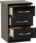 ZNTS Nevada 3 Drawer Bedside 100-103-089