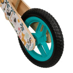 ZNTS Balance Bike for Children Blue Printed 358364