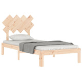 Bed Frame without Mattress 90x200 cm Solid Wood Pine 3193711