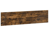 Wall-Mounted Headboard HAARLEM Smoked Oak Engineered Wood 896950