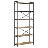 Bookshelf Artisan Oak 80 x 30 x 189.5 cm Engineered Wood 868412