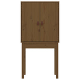 Highboard Honey Brown 60x40x120 cm Solid Wood Pine 821747