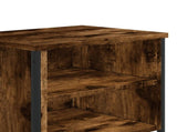 Bedside Cabinet Smoked Oak 2 pcs 40x30x40 cm Engineered Wood 848499