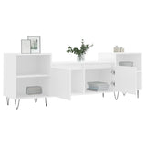 TV Cabinet White 160x35x55 cm Engineered Wood 831340