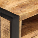 321567 Bedside Cabinet 40x35x55 cm Solid Mango Wood