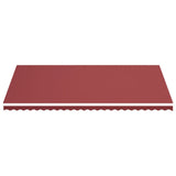 Replacement Fabric for Awning Burgundy Red 6x3.5 m 311974
