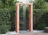 Outdoor Shower 226 cm Solid Douglas Wood and Stainless Steel 886338