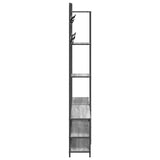 Coat Stand with Shoes Bench Grey Sonoma 143 x 30 x 199.5 cm 8012047
