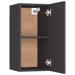 TV Cabinets 2 pcs Grey 30.5x30x60 cm Engineered Wood 803331