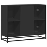 Sideboard Black 92x35x76 cm Engineered Wood 849014