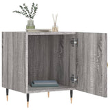 Bedside Cabinets 2 pcs Grey Sonoma 40x40x50 cm Engineered Wood 827529