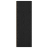 Highboard Black Oak 40 x 41 x 124 cm Engineered Wood 8015666