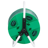 Free Standing Green Hose Reel with 30 m Hose PVC 3281508