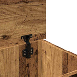 Storage Box Old Wood 70x40x38 cm Engineered Wood 857161