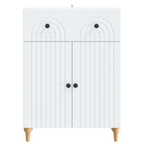 Sideboard with Drawer White 66 x 34.5 x 90 cm Engineered Wood 894175