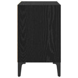 Bedside Cabinet 2 pcs Black Oak 40 x 30 x 50 cm Engineered Wood 875103