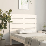 Headboard White 90x3x80 cm Solid Wood Pine 821328