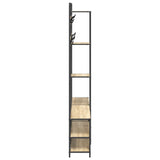 Coat Stand with Shoes Bench Sonoma Oak 143 x 30 x 199.5 cm 8012045