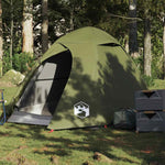 Camping Tent Dome 2-Person Olive Green Waterproof 4009612