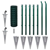 Euro Fence Steel 10x0.8 m Green 142381