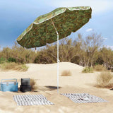 Garden Parasol 263 x 263 x 272 cm 170T Polyester Camouflage 4010670