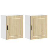 Kitchen Wall Cabinets 2 pcs Porto Sonoma Oak Engineered Wood 854044