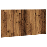 Bed Headboard Old Wood 160x1,5x80 cm Engineered Wood 856826